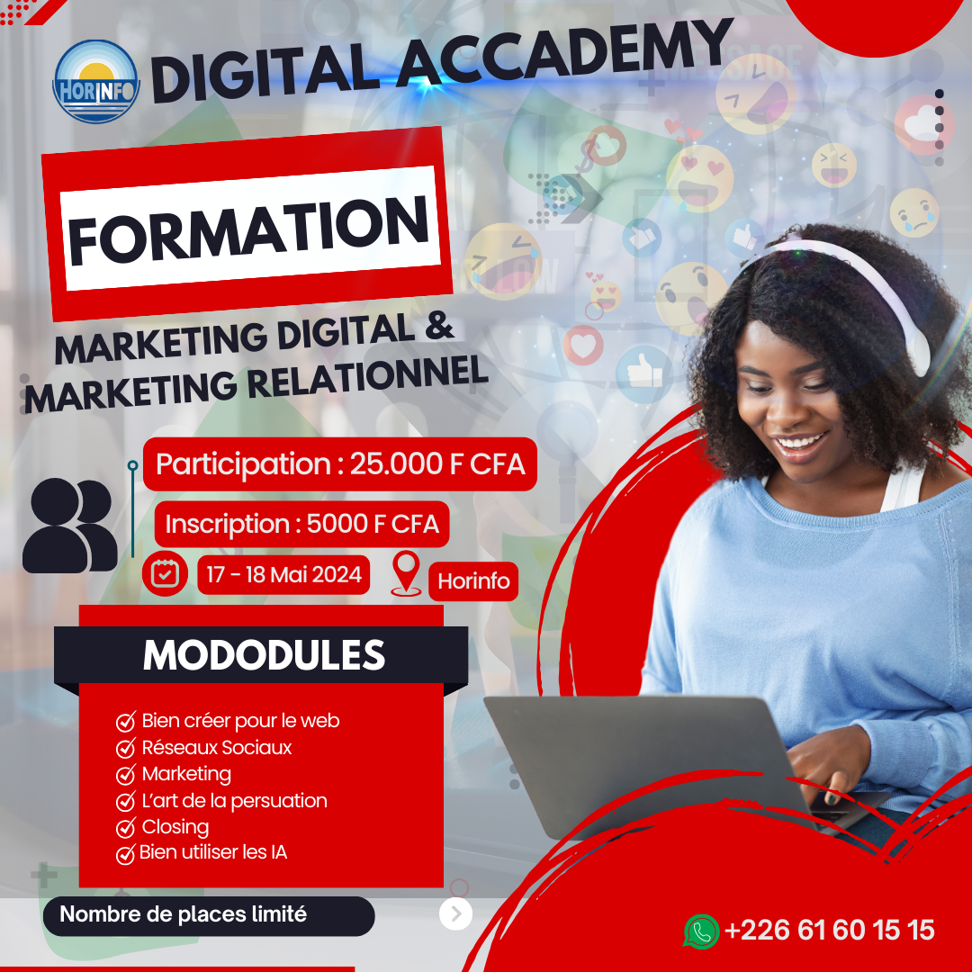 Formation en marketing digital et relationnel