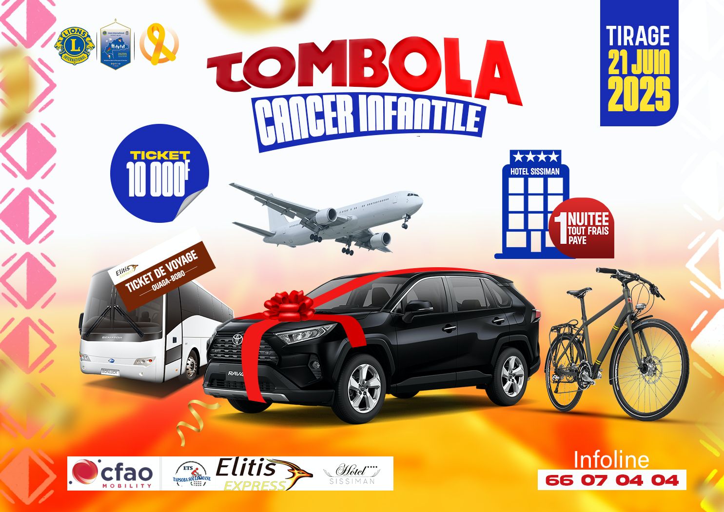 TOMBOLA DU DISTRICT 403 A3 - 7ème CONGRES - LCI
